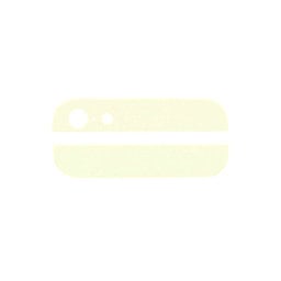 Apple iPhone 5 - Zadné Sklenené Lišty (Gold)