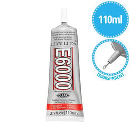 Adhesive Lepidlo E6000 - 110ml (Transparentná)