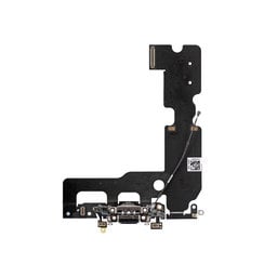 Apple iPhone 7 Plus - Nabíjací Konektor + Flex Kábel (Black)