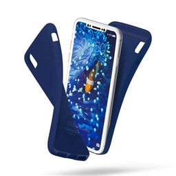 SBS - Polo Puzdro pre iPhone X, modrá