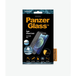 PanzerGlass - Tvrdené Sklo Case Friendly AntiGlare pre iPhone 12 mini, čierna