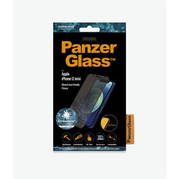 PanzerGlass - Tvrdené Sklo Privacy Case Friendly AB pre iPhone 12 mini, čierna