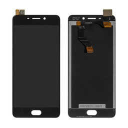 Meizu M6 Note - LCD Displej + Dotykové Sklo + Rám (Black) TFT