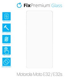 FixPremium Glass - Tvrdené Sklo pre Motorola Moto E32 a E32s
