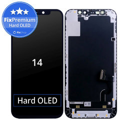 Apple iPhone 14 - LCD Displej + Dotykové Sklo + Rám Hard OLED FixPremium