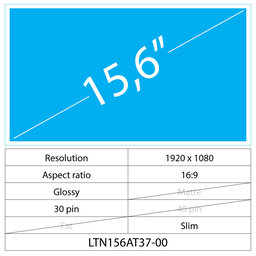 Lenovo IdeaPad S145 81XM 15.6 LCD Slim Lesklý 30 pin Full HD
