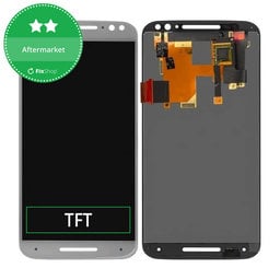 Motorola Moto X Style XT 1572 - LCD Displej + Dotykové Sklo (White) TFT