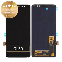 Samsung Galaxy A8 Plus A730F (2018) - LCD Displej + Dotykové Sklo - GH97-21534A Genuine Service Pack