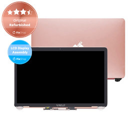 Apple MacBook Air 13" A1932 (2018) - LCD Displej + Predné Sklo + Kryt (Gold) Original Refurbished