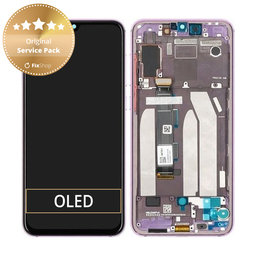 Xiaomi Mi 9 SE M1903F2G - LCD Displej + Dotykové Sklo + Rám (Lavender Violet) - 5612100040B6 Genuine Service Pack