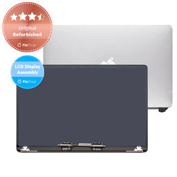 Apple MacBook Pro 16" A2141 (2019) - LCD Displej + Predné Sklo + Kryt (Silver) Original Refurbished