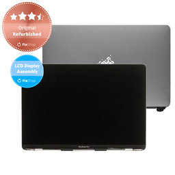 Apple MacBook Pro 13" A2338 (2020) - LCD Displej + Predné Sklo + Kryt (Space Gray) Original Refurbished