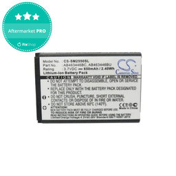 Samsung C3300 - Batéria AB463446BC, AB463446BU 650mAh HQ