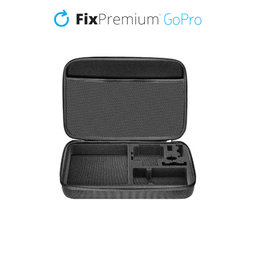 FixPremium - Ochranné Puzdro pre GoPro a Príslušenstvo (Veľkosť L), čierna