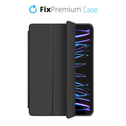 FixPremium - Zatváracie Silikónové Puzdro pre iPad Pro 11" (3rd, 4th Gen), čierna