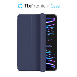 FixPremium - Zatváracie Silikónové Puzdro pre iPad Pro 11" (3rd, 4th Gen), modrá