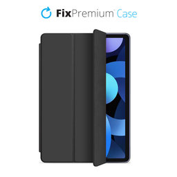 FixPremium - Zatváracie Silikónové Puzdro pre iPad Air (4th, 5th Gen), čierna