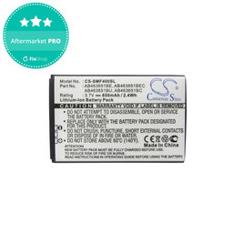 Samsung C, F, I, J, L, M, P, Rex, S-series - Batéria AB463651BE, AB463651BEC, AB463651BC, AB463651BU 650mAh HQ