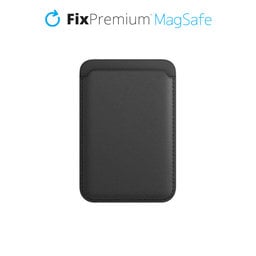 FixPremium - MagSafe Peňaženka, čierna