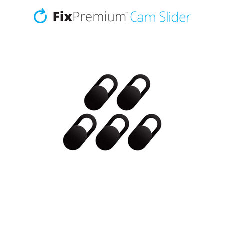 FixPremium - Camera Slider - Set 5ks, čierna