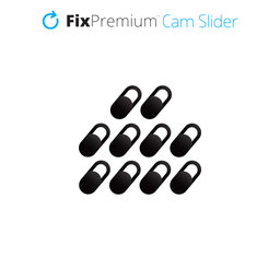 FixPremium - Camera Slider - Set 10ks, čierna