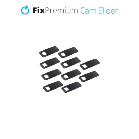 FixPremium - Camera Slider - Set 10ks, čierna