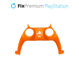 FixPremium - Dekoratívna krytka pre PS5 DualSense, oranžová