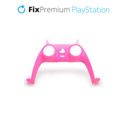 FixPremium - Dekoratívna krytka pre PS5 DualSense, ružová
