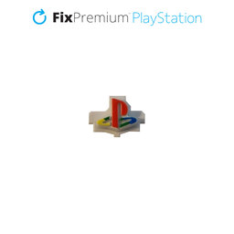 FixPremium - Retro Home Button pre PS5 DualSense, biela