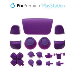 FixPremium - Dekoratívne prvky pre PS5 DualSense, fialová