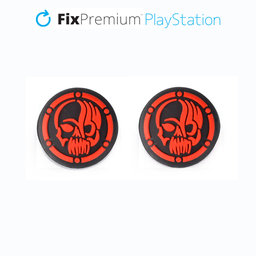 FixPremium - PS4/PS5 Skull Controller Grip Caps - Set 2ks