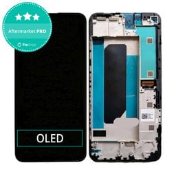 Google Pixel 4a 4G - LCD Displej + Dotykové Sklo + Rám (Just Black) OLED