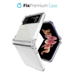 FixPremium - Silikónové Puzdro pre Samsung Galaxy Z Flip 4, transparentná