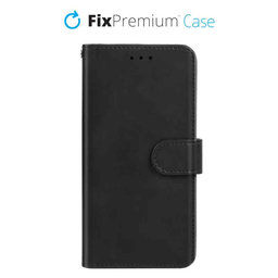 FixPremium - Puzdro Book Wallet pre Samsung Galaxy S22, čierna