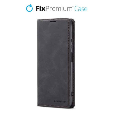 FixPremium - Puzdro Business Wallet pre iPhone 11, čierna