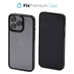 FixPremium - Puzdro Invisible pre iPhone 13 Pro, čierna
