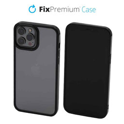 FixPremium - Puzdro Invisible pre iPhone 13 Pro Max, čierna