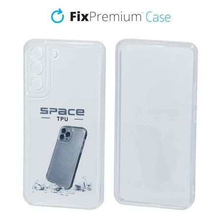 FixPremium - Puzdro Invisible pre Samsung Galaxy S22, transparentná