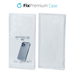 FixPremium - Puzdro Invisible pre Samsung Galaxy S22 Ultra, transparentná