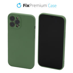 FixPremium - Puzdro Rubber pre iPhone 11 Pro, zelená
