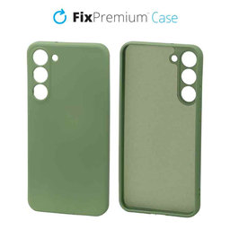 FixPremium - Puzdro Rubber pre Samsung Galaxy S23 Plus, zelená
