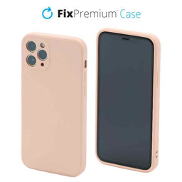 FixPremium - Puzdro Rubber pre iPhone 11 Pro, oranžová