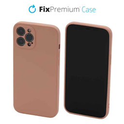 FixPremium - Puzdro Rubber pre iPhone 11 Pro Max, oranžová