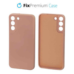 FixPremium - Puzdro Rubber pre Samsung Galaxy S22 Plus, oranžová