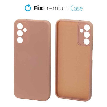 FixPremium - Puzdro Rubber pre Samsung Galaxy A14 5G, oranžová