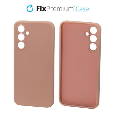 FixPremium - Puzdro Rubber pre Samsung Galaxy A54 5G, oranžová