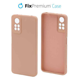 FixPremium - Puzdro Rubber pre Xiaomi Redmi Note 12 Pro, oranžová