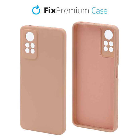 FixPremium - Puzdro Rubber pre Xiaomi Redmi Note 12 Pro, oranžová