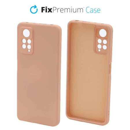 FixPremium - Puzdro Rubber pre Xiaomi Redmi Note 11 Pro, oranžová