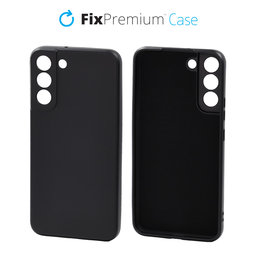 FixPremium - Puzdro Rubber pre Samsung Galaxy S22 Plus, čierna
